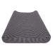 Burt's Bees Baby - Changing Pad Cover 100% Organic Jersey Cotton Changing Pad Liner for Standard 16 x 32 Inch Changing Mats (Blueberry Classic Stripe) Blueberry Classic Stripe Jersey Knit