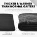 Botack Men's Winter Hose Scarf - Versatile Neckwarmer & Face Mask for Motorcycle & Walking - Black - Buy Online on GoSupps.com