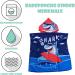 FEBE Bath Poncho for Toddlers | Shark Hooded Bathrobe | Kids Bath Towel - Perfect for Surfing Fun - Buy Online on GoSupps.com