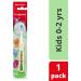 Colgate Kids Toothbrush 0-2 Years | Extra Soft Bristles | Small Head | Non-Slip Handle | Assorted Colors | 1 Count - Buy Online on GoSupps.com