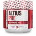 ALTIUS Pre-Workout Supplement - Naturally Sweetened - Clinically Dosed Powerhouse Formulation - Increase Energy & Focus, Enhance Endurance - Boost Strength, Pumps, & Performance - Mixed Berry Blast (14.3 OZ)