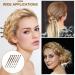 6 Pieces Tortoise Print Acetate Hair Sticks Set - Retro Hair Accessories for Styling Long Hair - Women/Girls (Simple Pattern) - Buy Online on GoSupps.com