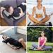 Acupress Toweratte & Pillow Set | Spike Yoga Mat for Massage & Wellness | Tension Relief & Muscle Recovery | Includes Carrying Bag - Black - Buy Online on GoSupps.com