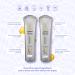 Naissant Set No Yellow Shampoo Treatment Mask and Argan Oil - Color Care & Damage Repair for Blonde Hair - Salt and Paraben-Free (Platinum Blonde Azul Plata) - Buy Online on GoSupps.com