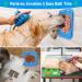 Lick Mat for Dogs Cats - CIICII Dog Slow Feeder Licking Mat with Suction Cups and Orange Spatula - Anti-Slip Food Grade Silicone - 7.9*7.9 Inch - Buy Online on GoSupps.com