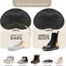 Space Lion Leather Heel Pads - 3 Pairs Black Inserts for Loose Shoes | Prevent Heel Slip and Blister, Improve Shoe Fit and Comfort - Buy Online on GoSupps.com
