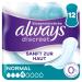 Always Discreet incontinence sloping inserts women normal (12 tying) without fragrance and dyes strong protection which you hardly feel 12 pieces (1-pack) without wings