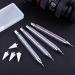 Anezus 4Pcs Rhinestone Pickup Tool Set - Nail Art DIY Decoration Pink - Buy Online on GoSupps.com