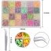 Duufin 16800 Pcs Colorful 3D Fruit Nail Art Slices with Tweezers - Perfect for Nail Art, Slime Making, DIY Crafts and Decorations - Buy Online on GoSupps.com