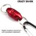 CRAZY SHARK Magnetic Net Release - Aluminum Shell for Fly Fishing in Red - Buy Online on GoSupps.com