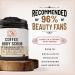 Arabica Coffee Body Scrub with Vitamin E - Exfoliating Scrub for Women, Cellulite, Acne & Stretch Marks - Buy Online on GoSupps.com