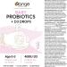 Orange Naturals - Baby Probiotics + D3 Drops - Upset Stomach Relief Bone and Baby Teeth Health 400IU D3 10 ml (Pack of 1) - Buy Online on GoSupps.com