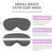 Luxury Satin Bride & Groom Sleep Mask Set - Wedding Sleep Masks for Couples - Buy Online on GoSupps.com
