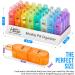 Monthly Pill Organizer - 30 Day AM PM Pill Box with Removable Daily Organizers | Perfect for Morning & Night Medication Management - Buy Online on GoSupps.com