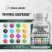 Selenium 300mcg Zinc 50mg Iodine 500mcg Thyroid Support Supplement with Ashwagandha, Bladderwrack, Turmeric & More - 60 Caps - Made in USA - Buy Online on GoSupps.com