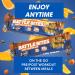 Battle Bites High Protein Bars - Jaffa Orange Flavour - 12 x 62g, Low Sugar, High Fibre, Non-GMO - 20g Protein, 7.5g Fibre, 240 Calories - Made in UK - Chocolate Orange (12 Count) - Buy Online on GoSupps.com