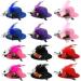 Gadpiparty Mini Hat Hair Clips - 12 Pcs Small Top Hat Fascinator Barrettes for Kids, Toddler Party Costume Accessory - Buy Online on GoSupps.com