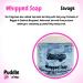 Savage Whipped Soap Body Wash - 150g - Natural Oils and Butters - Aftershave Scent - Vegan Friendly - Puddle of Wax - Made in the UK - Buy Online on GoSupps.com