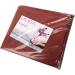 eXODA Dark Red Incontinence Sheet - 200 x 230 cm Undersheet Pad for Bed Ideal for Comfort & Protection - Buy Online on GoSupps.com