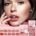  JIEBWCHA Volume Effect Lip Gloss Non-Sticky Lip Gloss - Matte Waterproof Long Lasting Lip Gloss for Girls Teens Women Wedding and Daily Use - Buy Online on GoSupps.com