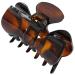 Camila Paris CP2421 French Hair Clips for Women  Medium Bow  Tortoise  Girls Hair Claw Clips Jaw Fashion Durable and Styling Hair Accessories for Women  Made in France with Cellulose