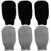 6 pieces of peeling glove exfoliating gloves peeling glove peeling glove body shower glove robust for daily skin care perfect for use when bathing and showering