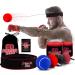 Boxing Reflex Ball Set, 4 Difficulty Level Boxing Ball On String, Punching Fight React Head Ball with Headband, Speed Hand Eye Reaction and Coordination Boxing Equipment For Kids And Adults