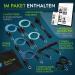 Zenone Sports Resistance Fitness Bands - 5 Robust Resistance Tapes for Home Workout - Premium Blue Fitness Straps - Train Anytime Anywhere! - Buy Online on GoSupps.com