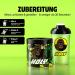 Holy Energy Gaming Booster 'Gorillas Grape' - Vegan Focus Drink with Green Tea & Newcaff | 50 Portions of Natural Grape Flavor - Buy Online on GoSupps.com