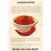 Cayenne Pepper Powder (200g/7.05oz) - Premium Quality Hot Chilli Spice | 100% Natural, No Additives | Guinea Bird Red | Zip Sealed Bag - Buy Online on GoSupps.com