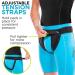 Inguinal Hernia Belt - Supportive Truss for Groin Pain Relief - Removable Compression Pads - Men and Women (M) - Buy Online on GoSupps.com