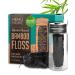Natural Charcoal Bamboo Dental Floss Bamboo Floss Organic Floss Charcoal Floss Eco Floss Pfas Free Dental Floss Reusable Floss Natural Floss