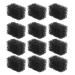 Stipple Sponge Block 12 Pcs Halloween Makeup Blood Sponge Special Effects Makeup Sponge for Stubble Bruise Bleeding Effect (Thick Hole)