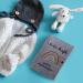 Cozy Racoon U-Magic Personalized Vaccination Passport Cover Set | High-Quality Felt Case for Child s Examination Book Vaccination Pass & Insurance Card | Rainbow Design - Buy Online on GoSupps.com