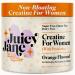 Creatine for Women with Probiotics and Collagen - Orange Flavored Sugar-Free Bloat Relief - 5000mg Micronized Creatine Monohydrate 1000mg Electrolytes Grass-Fed Bovine Collagen - 30 Servings