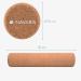 Navaris Cork Roller - Medium 4 x 18 - Fitness Sport Yoga Tube for Legs, Back, Muscles - Buy Online on GoSupps.com
