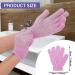 4PCS Exfoliating Gloves Body Scrubber - Dual Texture Bath Gloves for Shower Spa - Dead Skin Remover - Grass Green Pink - Buy Online on GoSupps.com