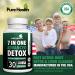 Extra Strength Fast Acting 7-in-ONE Advanced Formula - Full Body Cleanse - Detox & Liver Cleanse - Detox & Liver Repair All Natural Toxins Remover Healthy Cleansing Support for Liver (30 Capsule) 30 Count (Pack of 1) - Buy Online on GoSupps.com