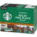STARBUCKS Pike Place Decaf Roast Medium Roast Ground Coffee K-Cup Pods Box 300 g Decaf Pike Place 75 g (Pack of 4) - Buy Online on GoSupps.com