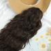 FINE PLUS 18 Curly Wave Claw Clip Ponytail Hair Extension - Dark Chocolate Brown - Buy Online on GoSupps.com