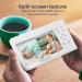 Babysense 4.3 Split Screen Video Baby Monitor with Two Cameras | Remote PTZ, Two-Way Audio, Night Vision, Lullabies | 960ft Range | Adjustable Night Light | Zoom | 1 Count - Buy Online on GoSupps.com
