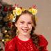 Fashband Christmas Headbands Light Up Hair Bands Reindeer Antler Flower Hair Accessories Xmas Party for Women and Girls(Warm) - Buy Online on GoSupps.com