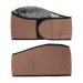 Warm Belt - Autumn Winter Thermal Plush Waist Warmer & Lumbar Support | Adjustable Abdominal Support Band for Men & Women | Fitness Back Brace in Camel Color - Buy Online on GoSupps.com