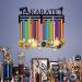 Japanese Karate Medal Hanger Display - Metal Holder for 60+ Medals | Athlete Gift for Competition Medal Hanging - Taekwondo & Sports Race Ribbon Display - Buy Online on GoSupps.com