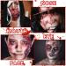 Ultimate Halloween Makeup Kit - Special Effects Zombie Makeup Fake Blood Gel Scar Wax Spatula Stickers & Sponges for Vampire Cosplay - Buy Online on GoSupps.com