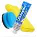 Detailed mate polish bundle 150ml XXL Tube |Elstergloss Universal metal polishing paste for ships polishing paste + detailed mate microfiber cloth + sponge |Clean polish and preserved metal surfaces Universal metal polishing paste for ships + accessories