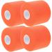Healvian Athletic Wraps 4 Rolls Self Adhesive Wrap Breathable Foam Tape Cohesive Sports Wrap for Ankle Wrist Finger Elbow