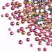 Jollin 3456 Flat Back Rhinestones Glass Pendants Gems for Nail Art 6 Sizes SS4 SS12 Fire