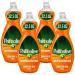 Palmolive Ultra Dish Liquid Orange Antibacterial 32.5 Fl Oz (Pack of 4)