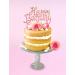 PME Cake Topper - Happy Birthday Script - Buy Online on GoSupps.com